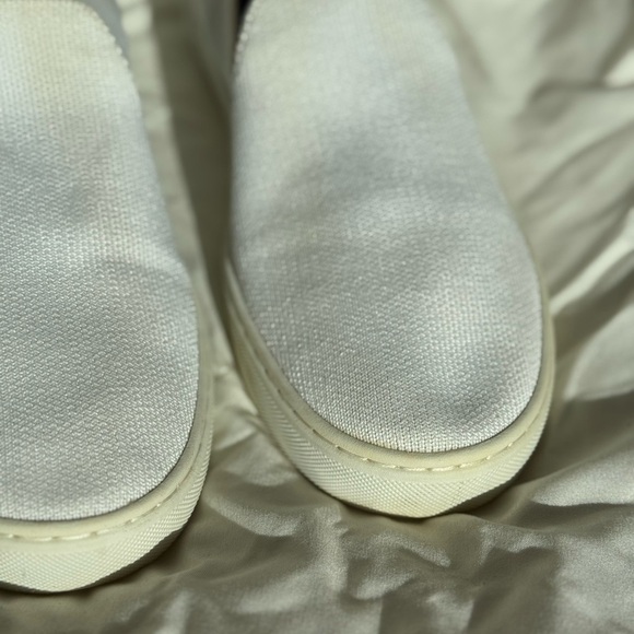 Rothy\'s The Original Slip On Sneaker Womens Size 7.5 White Casual Knit Shoes main image 10